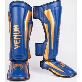 Chránič holeně pro bojový sport Chrániče holení a chodidel Venum Elite vel. XL