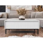 MOB Konferenční stolek Somkera 1SZ (bílá + černá)