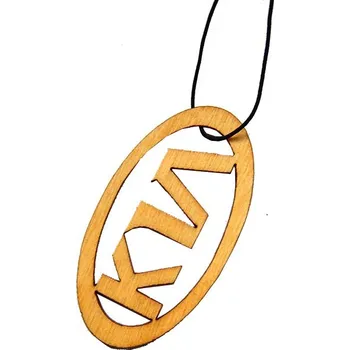 Vůně do auta Mácova Dílna Dřevěná vůně do auta - znak kia Vůně: Black Cherry