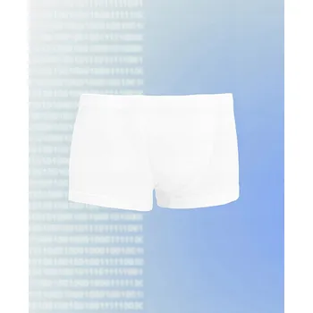 Chlapecké spodní prádlo Chlapecké boxerky 100% bavlna, bílé hladké [Barva bílá, Velikost