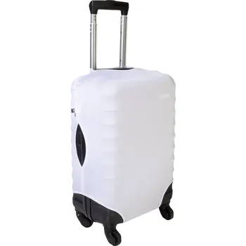 Příslušenství k zavazadlu Reklamní BagSave L obal na zavazadla z RPET na zakázku, bílá