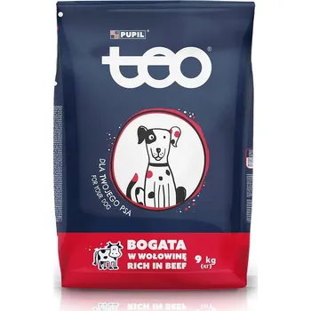 Krmivo pro psa Suché Krmivo Teo pro dospělé psy - hovězí 9 kg