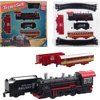 Vláček a vláčkodráha Vlaková souprava na baterie pro děti