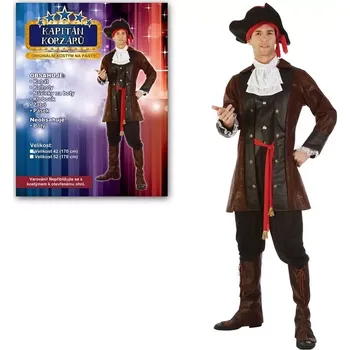 Karnevalový kostým Karnevalový kostým Kapitán Korzárů pro dospělé