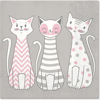 Papírový ubrousek Papírový ubrousek čtvercový 33 cm x 33 cm