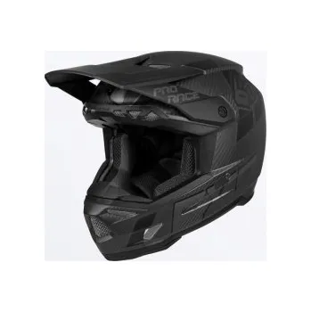 Helma na motorku MX helma FXR 6D ATR-3 Helmet Black 2025, Velikost L (59-60cm)