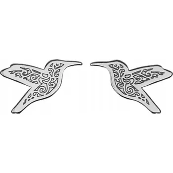 Náušnice Stříbrné 925 náušnice celebrity – kolibříci