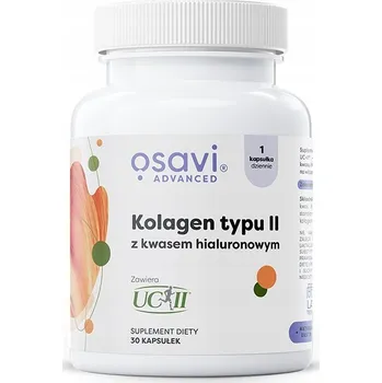 Kloubní výživa Osavi Kolagen typu II (UC-II) s kyselinou hyaluronovou + šípková růže 30