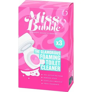 Miss Bubble Glamorous Pěnivý čisticí prostředek na WC 300g 3 ks