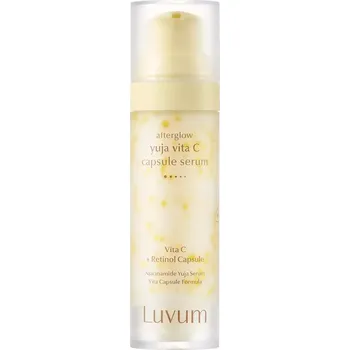Pleťové sérum Luvum - Afterglow Yuja Vita C Capsule Serum - Rozjasňující pleťové sérum - 30 ml