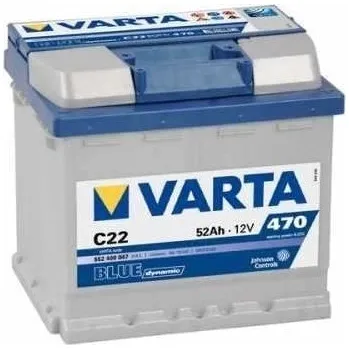 Autobaterie baterie 52 Ah 470 A Blue Dynamic S4