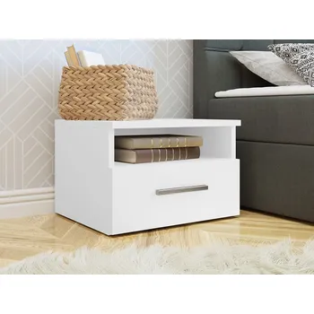 Noční stolek Mirjan_zondo Noční stolek Noralan (alpská bílá)