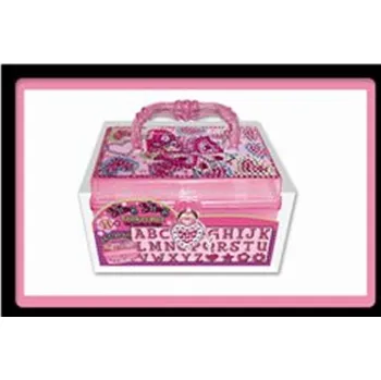 Dětské zboží Zdobený box s držákem a kamínky