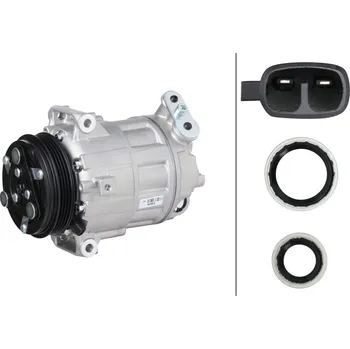 Kompresor klimatizace Kompresor, klimatizace HELLA 8FK 366 201-651