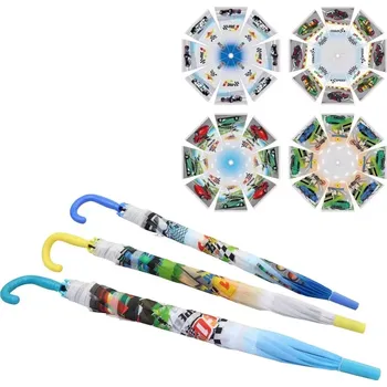 Deštník Dětský deštník s motivy aut