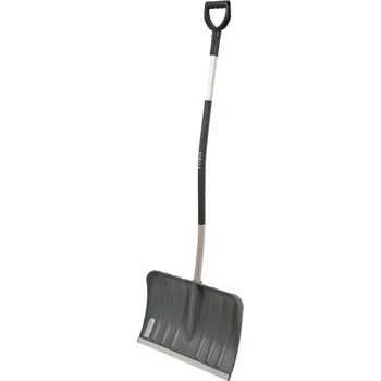 Hrablo na sníh Offner Hrablo zahnuté s lištou 54 cm šedé