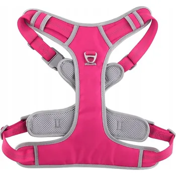 Postroj pro psa Postroj pro psa OXFORD B velikost S růžovo-šedý