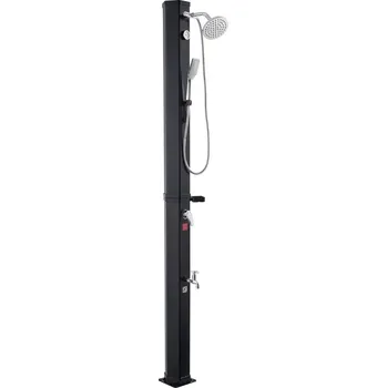 Vevor Solární sprcha 40 l, 205 cm, ruční + nožní, teplá/studená voda