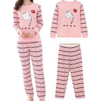 Dámské pyžamo Dámské pyžamo DVOUDÍLNÉ kalhoty a tričko M (K205)