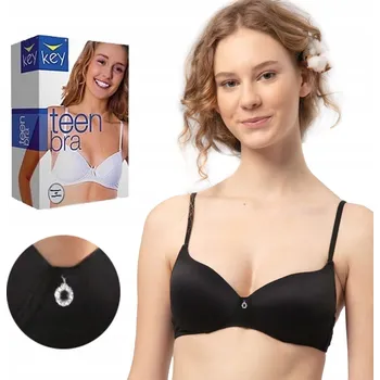 Podprsenka KEY Podprsenka pro dívky TBM 122 75CC ČERNÁ