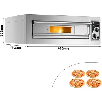Pec na pizzu G.Gastro Pizza pec 4x 35 cm