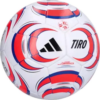 Fotbalový míč Fotbalový míč Adidas Tiro League J350 velikost 5 bílo-červený