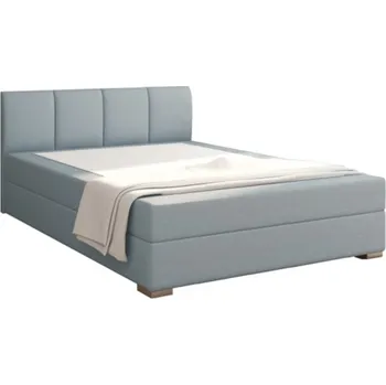 Postel Tempo Kondela Rhoni (mentolová) (s roštem, matrací a úl. prostorem)