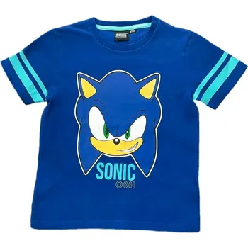 Dívčí oblečení TRIČKO SONIC (modré) Velikost: 134-140