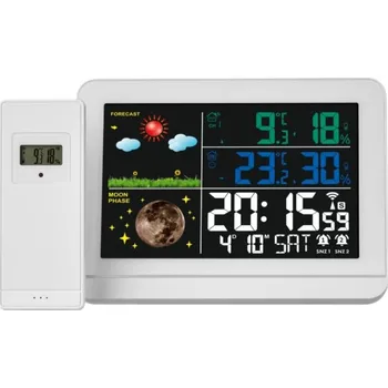 Meteostanice L&B Bezdrátová meteostanice KL-7095, bílá