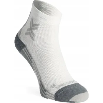 Pánské ponožky Ponožky dámské X-Socks Run Discover Ankle arctic white 39-40