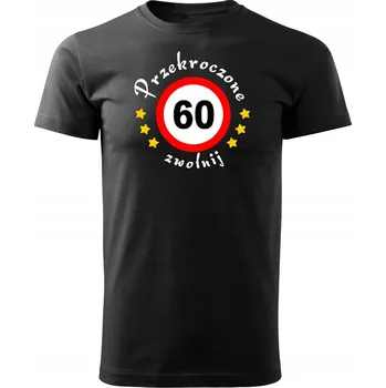 Pánské tričko Tričko k 60. Narozeninám PŘEKROČENO 60 ZPOMAL! Dárek