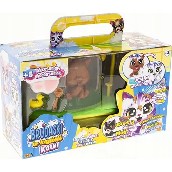 Obraz Brudaski ve vaně KOŤÁTKA - Sada Koupelna RÓZIA