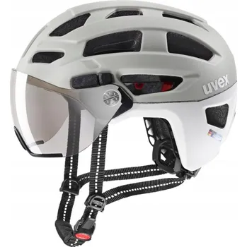 Cyklistická přilba Cyklistická helma Uvex Finale Visor Šedá 52-57 CM #ST