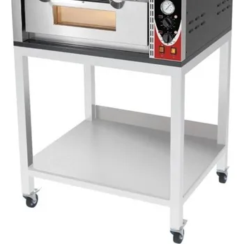 Příprava pizzy SIRMAN spa PODSTAVEC PRO PEC - HLINÍKOVÝ S KOLEČKY