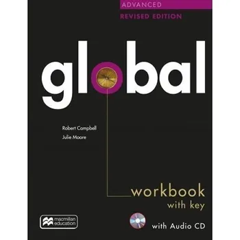 Anglický jazyk Global Advanced Revised Edition Workbook with key + CD pack