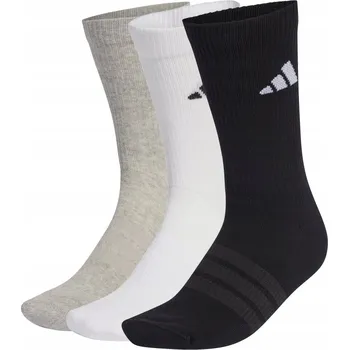 Pánské ponožky Adidas Ponožky CUSHIONED CREW SOCKS černé, velikost 37-39