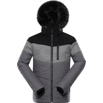 Alpine Pro SAPTAH ŠEDÁ PÁNSKÁ BUNDA S MEMBRÁNOU PTX XL