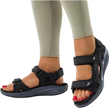 Dámské sandále Dámské sportovní sandály lehké pohodlné prodyšné měkké platforma vel. 39