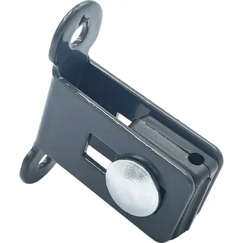 Příslušenství pro plot Objímka se základnou pro plotové sloupky, lakovaná, spona