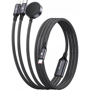 Datový kabel Kabel Awei USB typ C - USB typ C 1,2 m černý