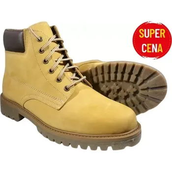 Pracovní obuv Obuv FARMAR 91171 žlutá, kotníková 39
