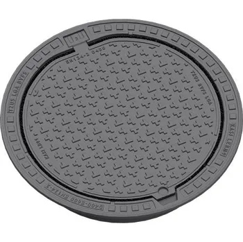 poklop Šachtový poklop KASI Europa 9 D400 bez odvětrání, samonivelační rám, DN 600, KDM93