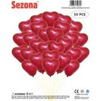Balónek Balony Serce 25cm 50szt