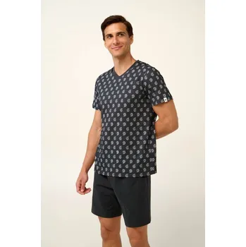 Pánské pyžamo VAMP PYJAMAS 22601-102-XL