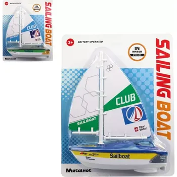 autíčko MaDe Plachetnice na baterie