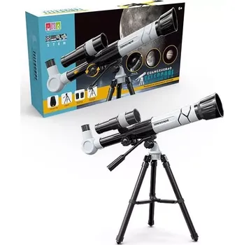Dalekohled dětský astronomický dalekohled se stativem a klipem na telefon