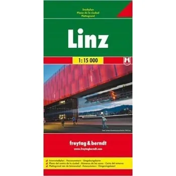 Linz Street Map Kolektiv autorů (Mapa ulic Lince)