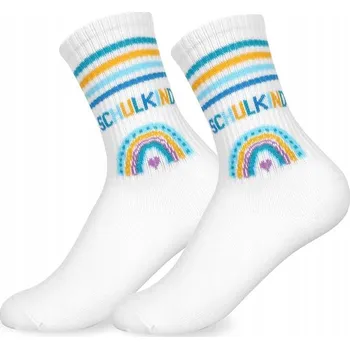 Pánské ponožky P/25 Bavlněné Ponožky pro kluky a holky bílé 5 párů vel. 28-36