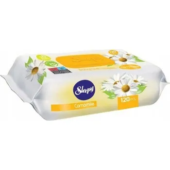 Dětský vlhčený ubrousek Vlhčené ubrousky Sleepy pro miminka s vůní heřmánku, 120 ks