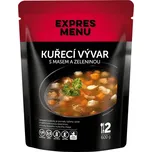 EXPRES MENU Kuřecí vývar s masem a…